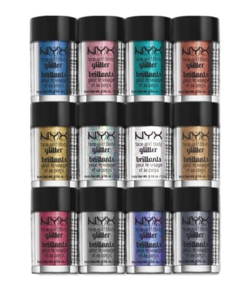 NYX Face & Body Glitter, $6.50