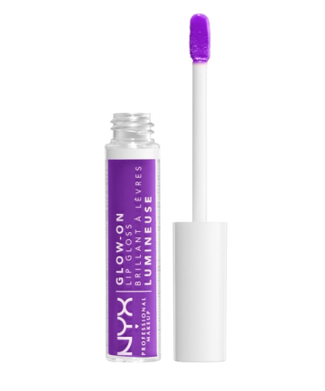 NYX Glow-On Lip Gloss in Lilac Vibes, $8