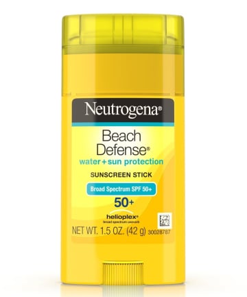 Neutrogena Beach Defense Water + Sun Protection Sunscreen Stick SPF 50+, $8.49