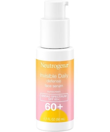 Neutrogena Invisible Daily Defense Face Serum SPF 60+, $17.99