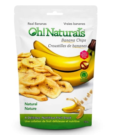 Oh! Naturals Natural Banana Chips, $8.99 for 2