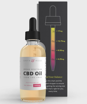 Onyx & Rose Broad Spectrum CBD Oil, $99.99