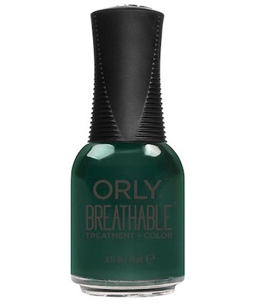 Orly Breathable Treatment + Color in Pine-ing For You, $9.99