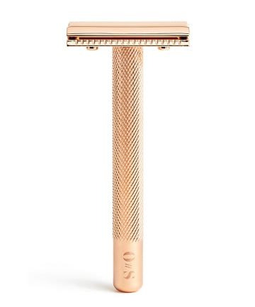 Oui Shave The Rose Gold Single-Blade Razor, $75