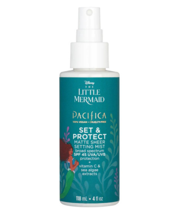 Pacifica Disney's The Little Mermaid Set & Protect Matte Sheer Setting Mist, $16