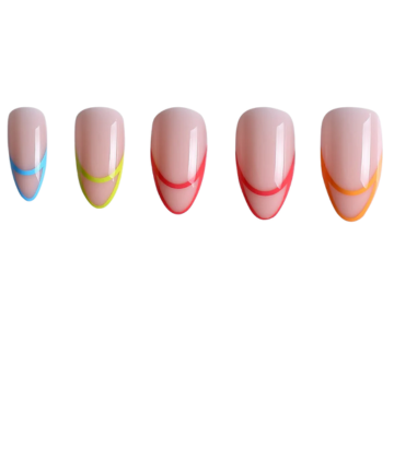 PaintLab Pride Press-On Nails in Check You Out, $12.99