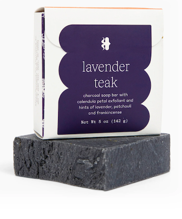 Parrotfish Lavender Teak Soap Bar, $9.95