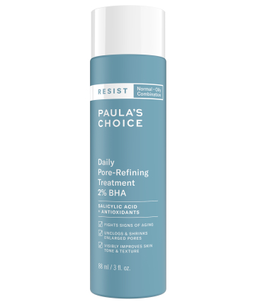 Paula's Choice Resist Daily Pore-Refining Treatment with 2% BHA, $33