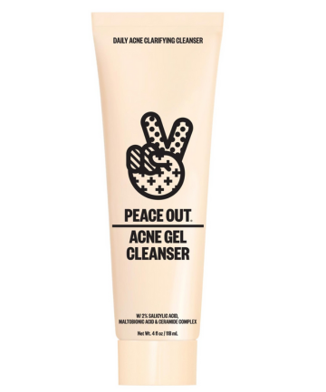 Peace Out Acne Gel Cleanser, $29