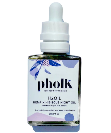 Pholk H2Oil Night Treatment Hemp x Hibiscus Night Oil, $27