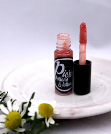 Pickle's Potions Vegan Lip Gloss, $2.25