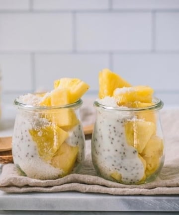 Pineapple and coconut jar