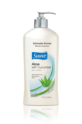 No. 12: Suave Aloe with Cucumber Body Lotion, $2.95