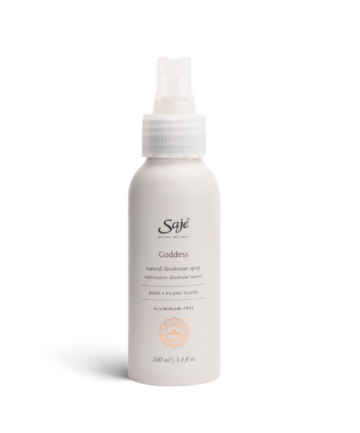 Saje Natural Deodorant Spray in Goddess, $14