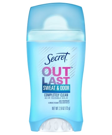 Secret Outlast Xtend Invisible Solid Deodorant, $4.97