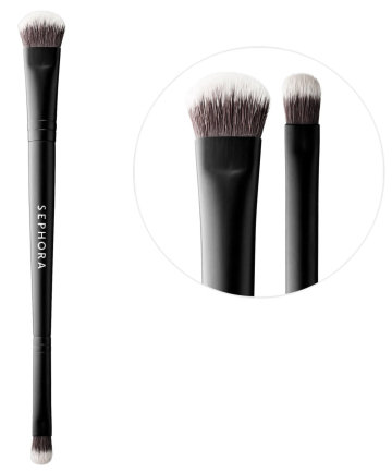 Eyeshadow Brushes: Sephora Collection Classic Double Ended Shadow & Precision 206, $16