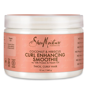 Shea Moisture Coconut & Hibiscus Curl Enhancing Smoothie, $13.50