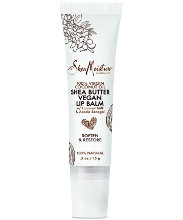 Shea Moisture 100% Virgin Coconut Oil Shea Butter Lip Balm, $3.99