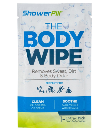 ShowerPill The Body Wipe, $9.99
