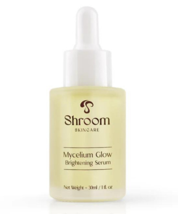 Shroom Skincare Mycelium Glow Vitamin C & Mushroom Brightening Serum, $78