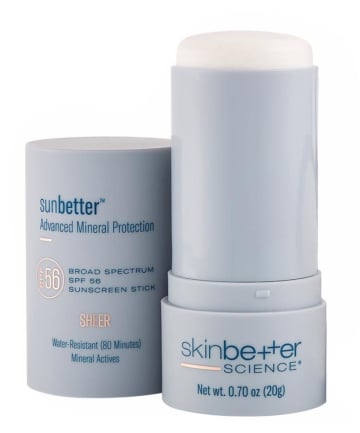 Skinbetter Science Sunbetter Sheer SPF 56 Sunscreen Stick, $45