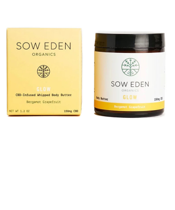 Sow Eden Glow Bergamot Grapefruit Body Butter, $40