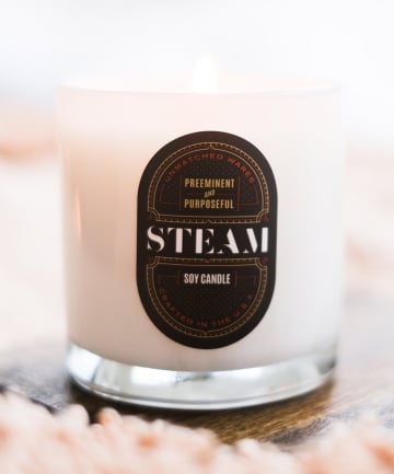 William Roam Steam Candle, $29.99