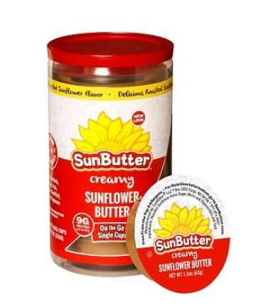 SunButter On the Go Creamy Single Cups, $6.29