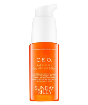 Sunday Riley C.E.O. Rapid Flash Brightening Serum, $85