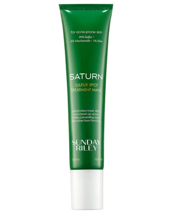 Sunday Riley Saturn Sulfur Spot Treatment Mask, $20