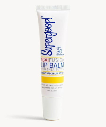 Don't forget your lip sunscreen