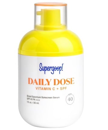 Supergoop! Daily Dose Vitamin C + SPF 40 Sunscreen Serum PA+++, $46