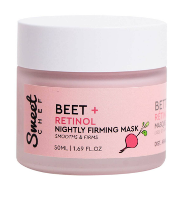 Sweet Chef Beet + Retinol Nightly Firming Mask, $19