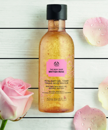 The Body Shop British Rose Petal-Soft Gel Toner, $16