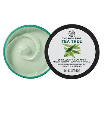 The Body Shop Tea Tree Skin Clearing Clay Mask, $13.60