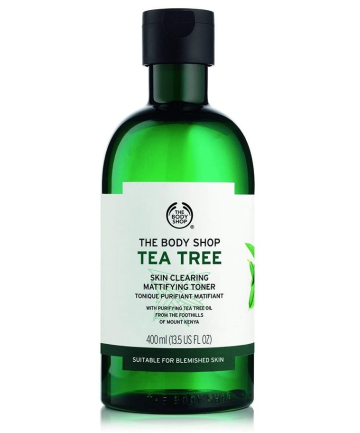 The Body Shop Tea Tree Skin Clearing Mattifying Toner, $10.80 