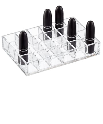 The Container Store 24-Lipstick Acrylic Organizer, $6.99