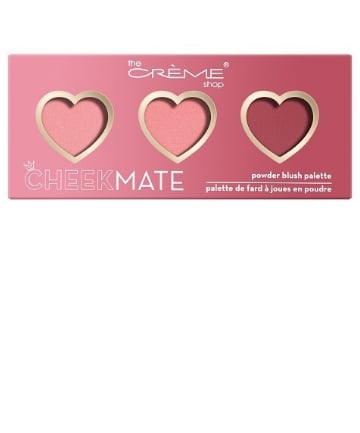 The Creme Shop Cheekmate Powder Blush Trio Palette, $17.99