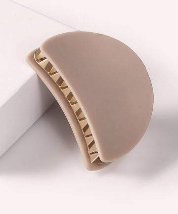 The Hair Edit Blush Claw Clip, $8