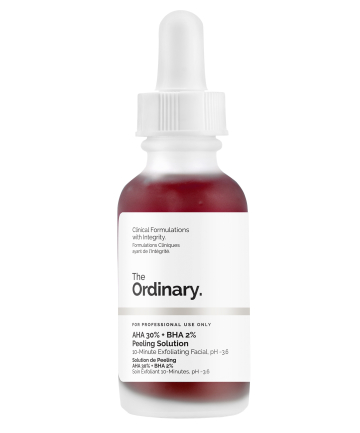 The Ordinary AHA 30% + BHA 2% Peeling Solution, $7.20