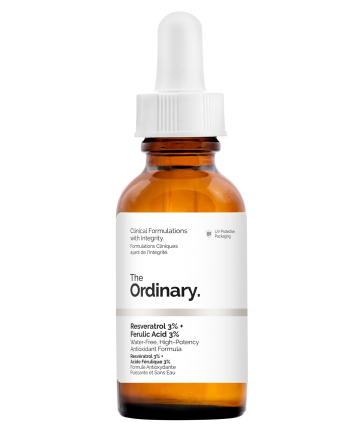 The Ordinary Resveratrol 3% + Ferulic Acid 3%, $7.90