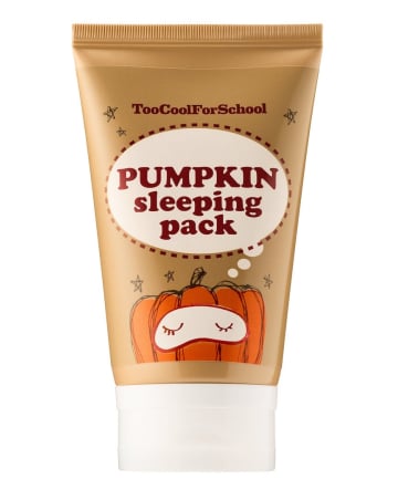 Too Cool For School Pumpkin Sleeping Pack, $20