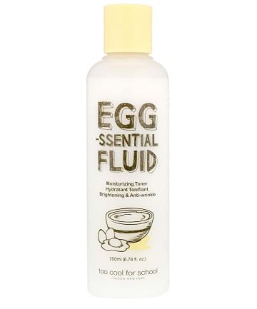 Too Cool for School Eggssential Fluid, $25