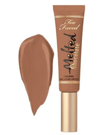 Too Faced Melted Chocolate Liquified Lipstick in Chocolate Honey, $21 