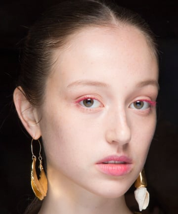 Pink Eyelashes at Ulla Johnson 