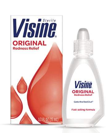 Use Visine to Reduce Redness