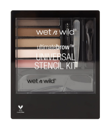 Wet n Wild Ultimate Brow Universal Stencil Kit, $5.99