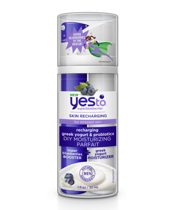 Yes To Superblueberries Greek Yogurt & Probiotic Moisturizing Parfait, $15