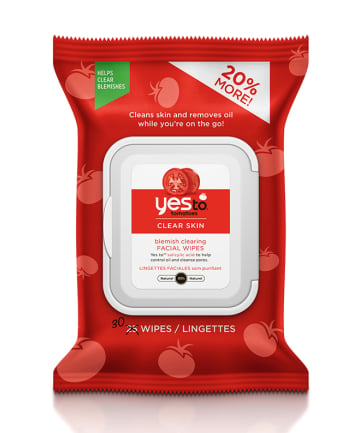 Yes to Tomatoes Blemish Clearing Facial Wipes, $4.49