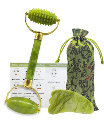 Ziranling Jade Roller and Gua Sha Set, $12.99